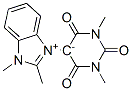 5-[(1,2-Dimethyl-1H-benzimidazol-3-ium)-3-yl]hexahydro-1,3-dimethyl-2,4,6-trioxopyrimidin-5-ide
