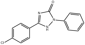 5-(4-Chlorophenyl)-1,2-dihydro-2-phenyl-3H-1,2,4-triazol-3-one