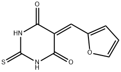 5-[(呋喃-2-基)亚甲基]-4,6-二羟基-2,5-二氢嘧啶-2-硫酮