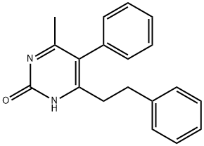 2-Hydroxy-4-methyl-5-phenyl-6-phenethylpyrimidine