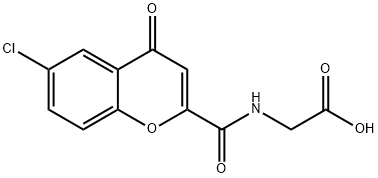 N-[(6-Chloro-4-oxo-4H-1-benzopyran-2-yl)carbonyl]glycine