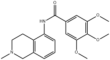 3,4,5-Trimethoxy-N-(1,2,3,4-tetrahydro-2-methylisoquinolin-5-yl)benzamide