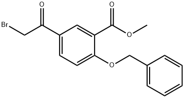 2-(苄氧基)-5-(2-溴乙酰基)苯甲酸甲酯