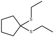 Cyclopentane, 1,1-bis(ethylthio)- (9CI)