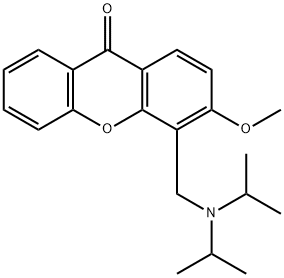4-(Diisopropylamino)methyl-3-methoxy-9H-xanthen-9-one