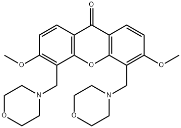 4,5-Bis(morpholinomethyl)-3,6-dimethoxy-9H-xanthen-9-one