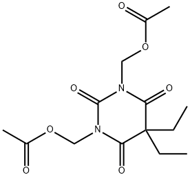 1,3-Bis(acetoxymethyl)-5,5-diethylbarbituric acid