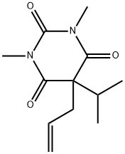 1,3-Dimethyl-5-isopropyl-5-allylpyrimidine-2,4,6(1H,3H,5H)-trione