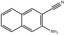 2-Naphthalenecarbonitrile,3-amino-(9CI)