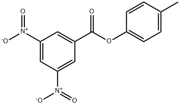 Benzoic acid, 3,5-dinitro-, 4-Methylphenyl ester