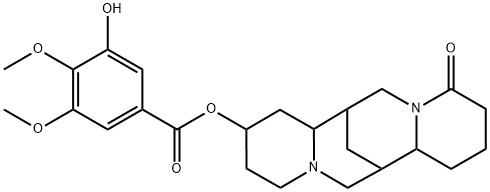 3-Hydroxy-4,5-dimethoxybenzoic acid [dodecahydro-11-oxo-7,14-methano-2H,6H-dipyrido[1,2-a:1',2'-e][1,5]diazocin-2-yl] ester