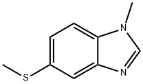 Benzimidazole, 1-methyl-5-(methylthio)- (8CI)