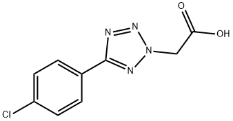 2-[5-(4-氯苯基)-2H-1,2,3,4-四唑-2-基]乙酸
