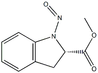 2-Indolinecarboxylicacid,1-nitroso-,methylester,(S)-(-)-(8CI)