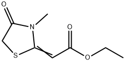 ETHYL (2Z)-(3-METHYL-4-OXO-1,3-THIAZOLIDIN-2-YLIDENE)ACETATE