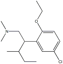 5-Chloro-2-ethoxy-N,N-dimethyl-β-(1-methylpropyl)benzeneethanamine