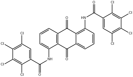 N,N'-(9,10-dihydro-9,10-dioxoanthracene-1,5-diyl)bis(2,3,4,5-tetrachlorobenzamide)