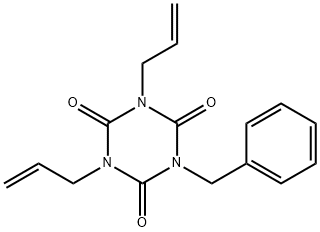 S-Triazine-2,4,6(1H,3H,5H)-trione, 1-benzyl-3,5-diallyl-,