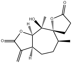 (3aS,7R,8aβ)-3aβ,4,5,6,8,8a,3',4'-Octahydro-8α-hydroxy-6α,8-dimethyl-3-methylenespiro[7H-cyclohepta[b]furan-7,2'(5'H)-furan]-2,5'(3H)-dione