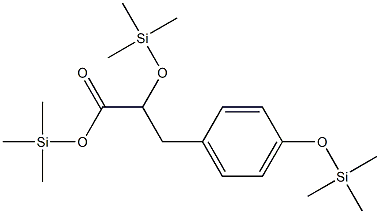 4,α-Bis[(trimethylsilyl)oxy]benzenepropionic acid trimethylsilyl ester