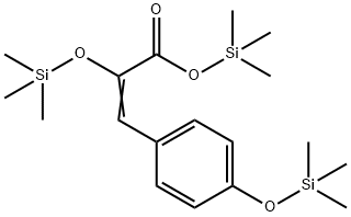2-[(Trimethylsilyl)oxy]-3-[4-[(trimethylsilyl)oxy]phenyl]propenoic acid trimethylsilyl ester