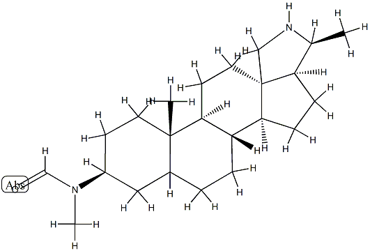 3β-(N-Methylformylamino)-22-demethylconanine