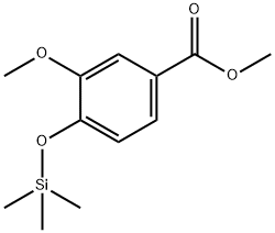 3-Methoxy-4-[(trimethylsilyl)oxy]benzoic acid methyl ester