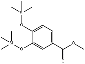 3,4-Bis(trimethylsiloxy)benzoic acid methyl ester