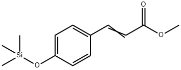 [4-(Trimethylsiloxy)phenyl]propenoic acid methyl ester