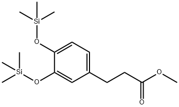 3-[3,4-Bis(trimethylsilyloxy)phenyl]propionic acid methyl ester