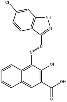 4-[(6-Chloro-1H-indazol-3-yl)azo]-3-hydroxynaphthalene-2-carboxylic acid