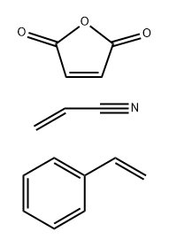 STYRENE-2,5-FURANDIONE-ACRYLONITRILE POLYMER