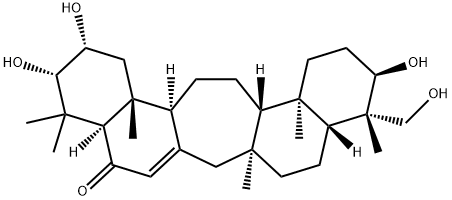 (4S)-3α,20β,21β,23-Tetrahydroxy-C(14a)-homo-27-norgammacer-14-en-16-one