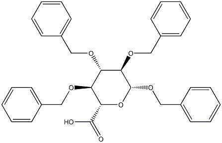 Benzyl 2-O,3-O,4-O-tribenzyl-β-D-glucopyranosiduronic acid