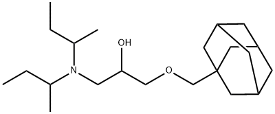1-[Bis(1-methylpropyl)amino]-3-(tricyclo[3.3.1.13,7]decan-1-ylmethoxy)-2-propanol