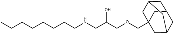 1-(Tricyclo[3.3.1.13,7]decan-1-ylmethoxy)-3-(octylamino)-2-propanol