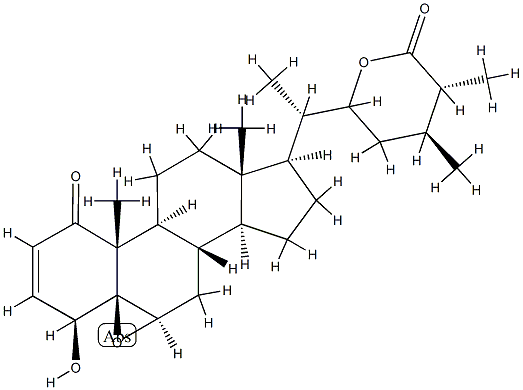 (20S,25R)-5,6β-Epoxy-4β,22-dihydroxy-1-oxo-5β-ergost-2-en-26-oic acid δ-lactone