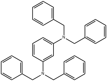 N,N,N',N'-Tetrakis(phenylmethyl)-1,3-benzenediamine