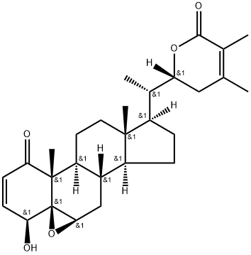 (22R)-5β,6β-Epoxy-4β,22-dihydroxy-1-oxoergosta-2,24-dien-26-oic acid 26,22-lactone