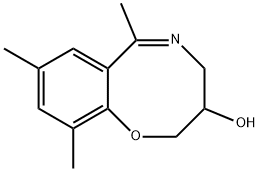 3,4-Dihydro-6,8,10-trimethyl-2H-1,5-benzoxazocin-3-ol