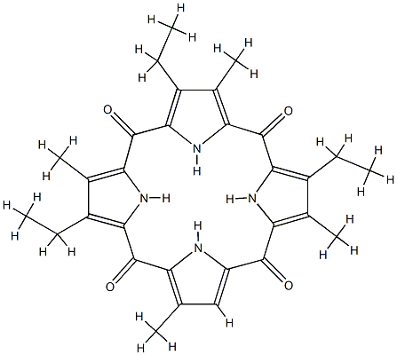 2,7,12-Triethyl-3,8,13,18-tetramethyl-21H,23H-porphyrin-5,10,15,20(22H,24H)-tetrone