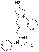 5,5'-(thiodimethylene)bis[4-phenyl-4H-1,2,4-triazole-2-thiol]