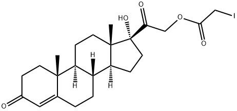 (17S)-21-(Iodoacetoxy)-17-hydroxypregn-4-ene-3,20-dione