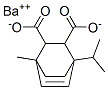 1-Methyl-4-isopropyl-1,4-ethano-5-cyclohexene-2,3-dicarboxylic acid barium salt
