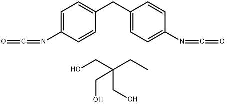 2-乙基-2-(羟甲基)-1,3-丙二醇与1,1-亚甲基-双-4-异氰酸根合苯的聚合物