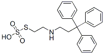 Thiosulfuric acid hydrogen S-[2-[(3,3,3-triphenylpropyl)amino]ethyl] ester