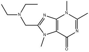 8-[(Diethylamino)methyl]-3,7-dihydro-2,3,7-trimethyl-6H-purin-6-one