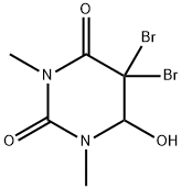 5,5-Dibromo-6-hydroxy-1,3-dimethyl-5,6-dihydrouracil