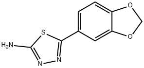 5-(2H-1,3-benzodioxol-5-yl)-1,3,4-thiadiazol-2-amine