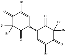 (Z)-3,3,5,3',3',5'-HEXABROMO-BICYCLOHEXYLIDENE-5,5'-DIENE-2,4,2',4'-TETRAONE